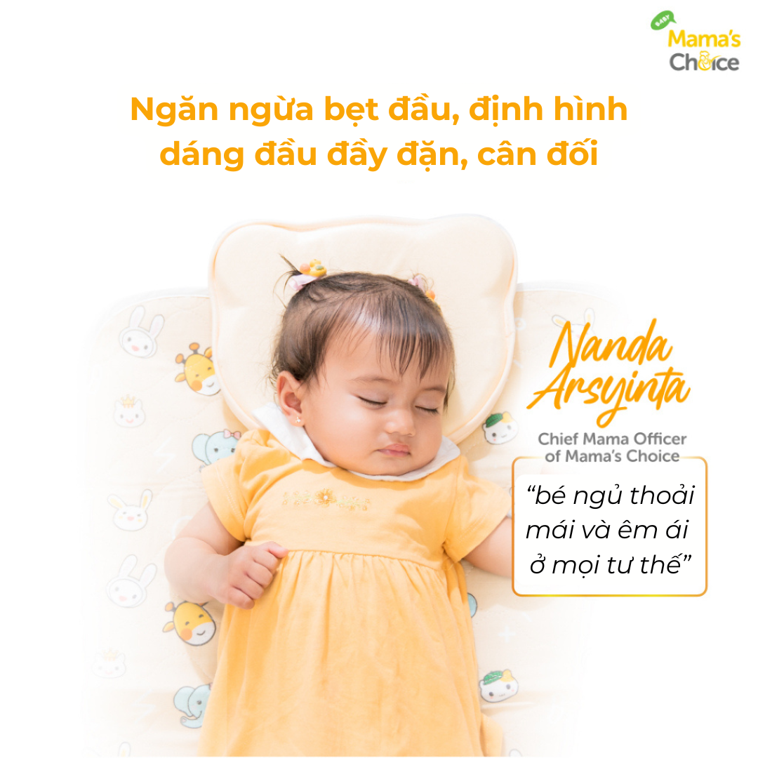 Gối Chống Bẹp Đầu Mama's Choice