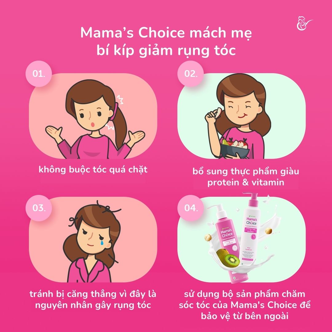 Tinh dầu dưỡng tóc Mama’s Choice Hair Serum