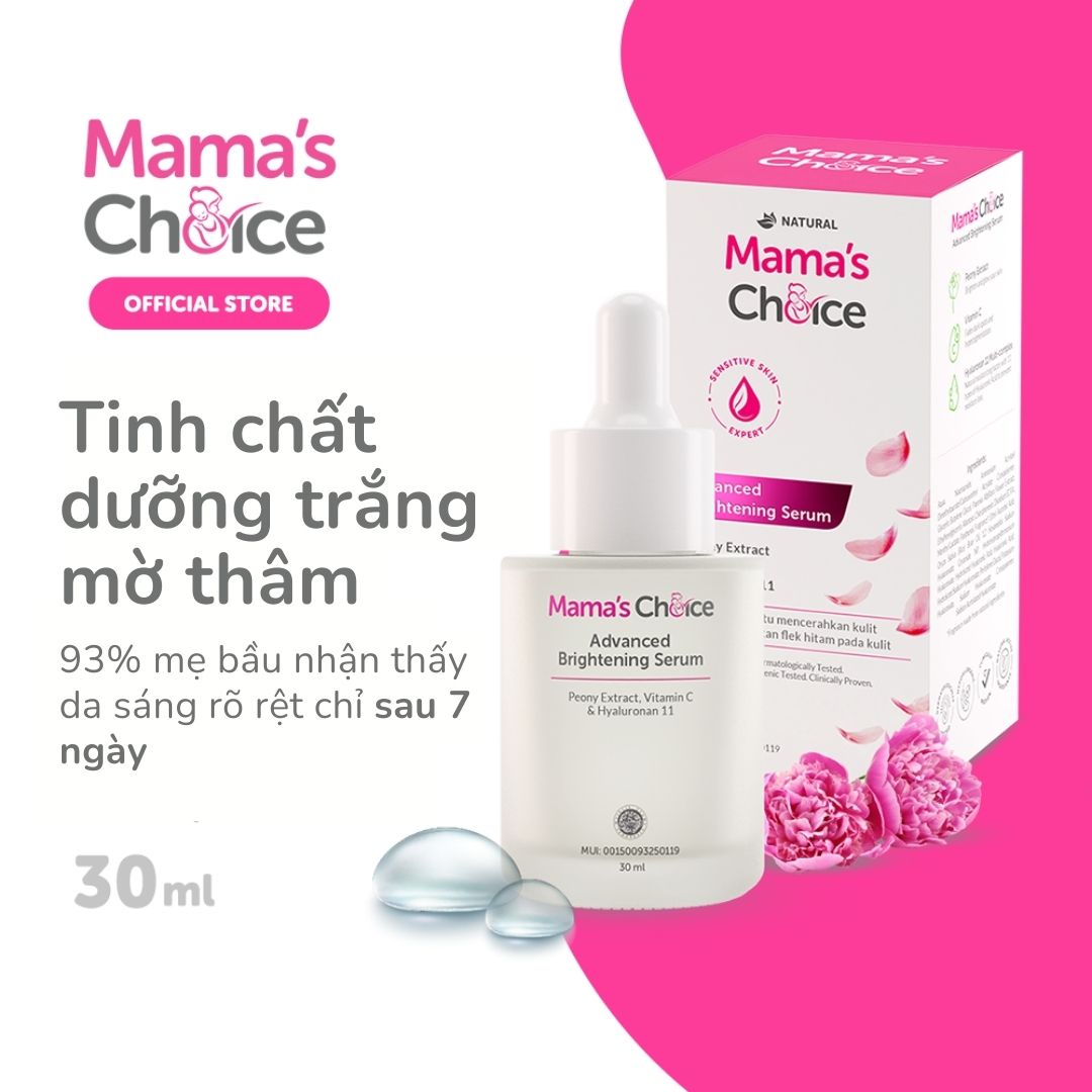 Tinh chất dưỡng sáng da mặt Mama’s Choice Brightening Serum, giảm thâm nám