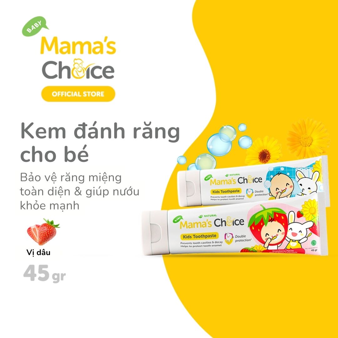 Kem đánh răng cho bé Mama's Choice