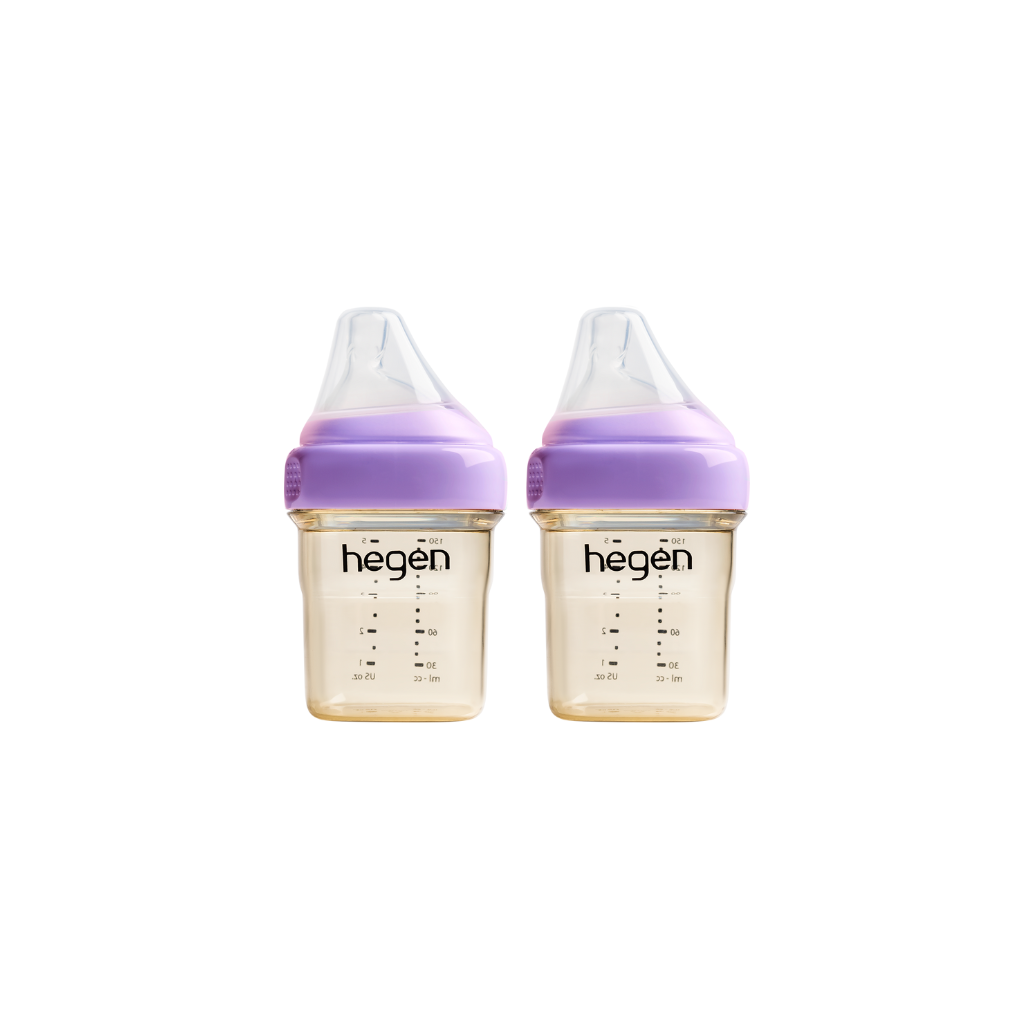 Bộ 2 Bình Sữa Hegen Ppsu 150ml Núm Ti Size S Từ 1 – 3 Tháng