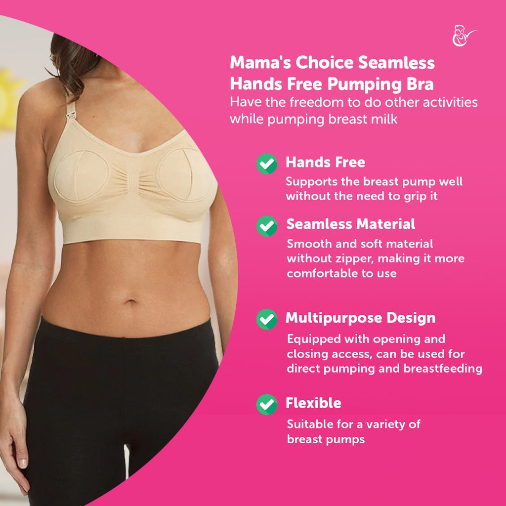 Mama's Choice - Breast pumping support bra for pregnant mothers