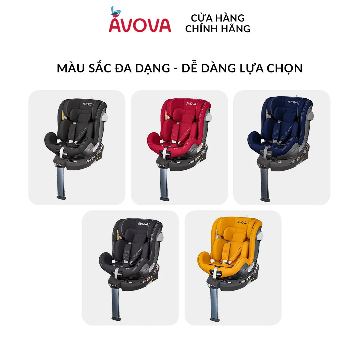 Avova Swan-Fix I-size Baby Car Seat