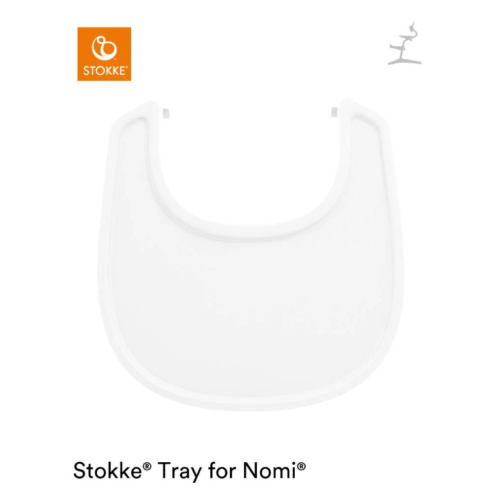 Stokke Nomi chair-mounted weaning tray