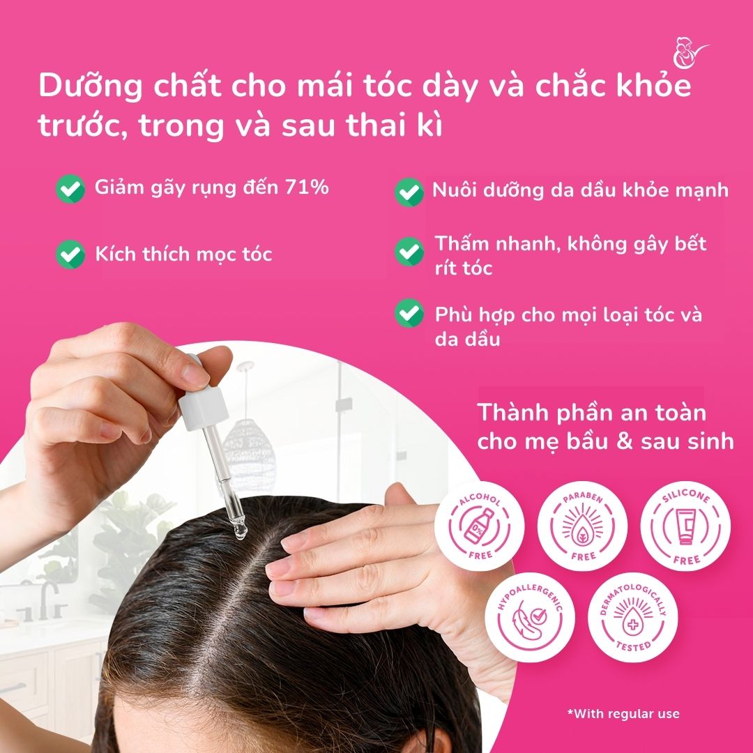 Tinh dầu dưỡng tóc Mama’s Choice Hair Serum