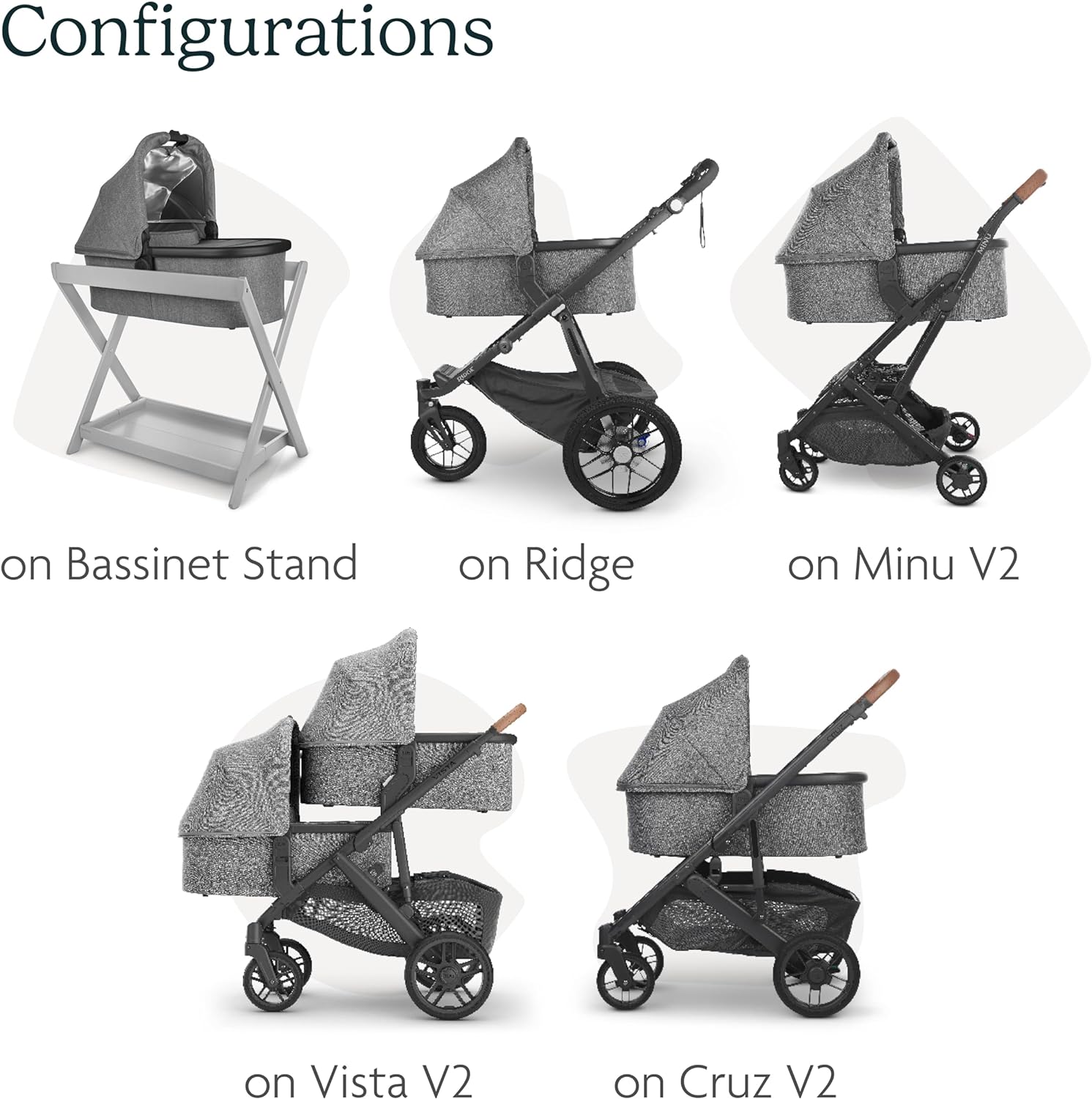 Nôi cho bé sơ sinh Uppababy Bassinet