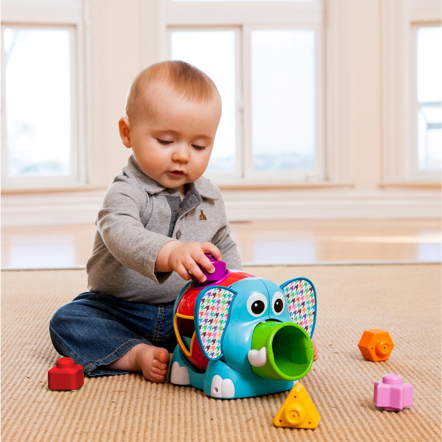 Infantino Spin &amp; Pop Shape Sorter