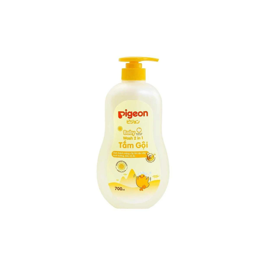 Pigeon Sunflower Extract 2-in-1 Shampoo and Shower Gel 700ml