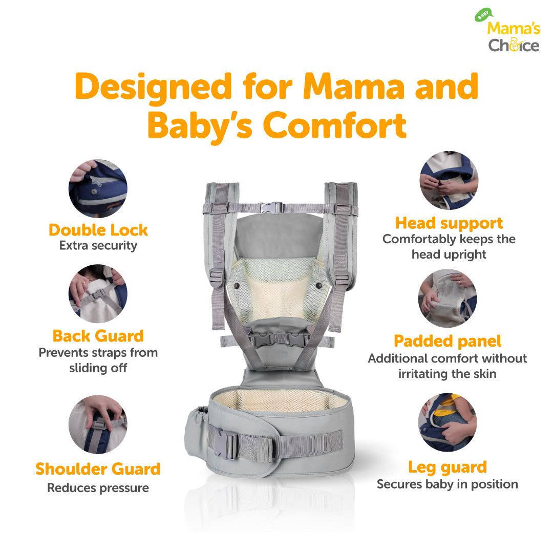 Mama's Choice - Baby Hipseat Carrier