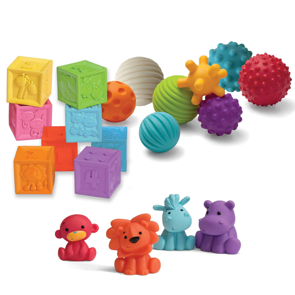 Infantino Balls Blocks and Buddies toys