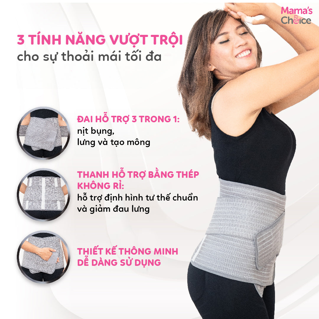 Mama's Choice - Shape-correcting corset made of nano bamboo fiber fabric for women