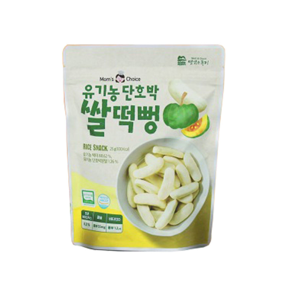 Bánh gạo Mom's Choice thanh dẹt vị bí đỏ 25g