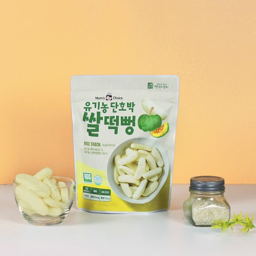 Bánh gạo Mom's Choice thanh dẹt vị bí đỏ 25g