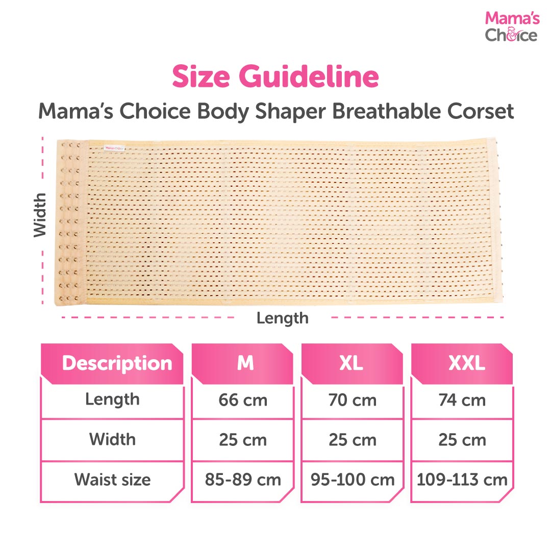 Mama's Choice - Breathable waist corset for women