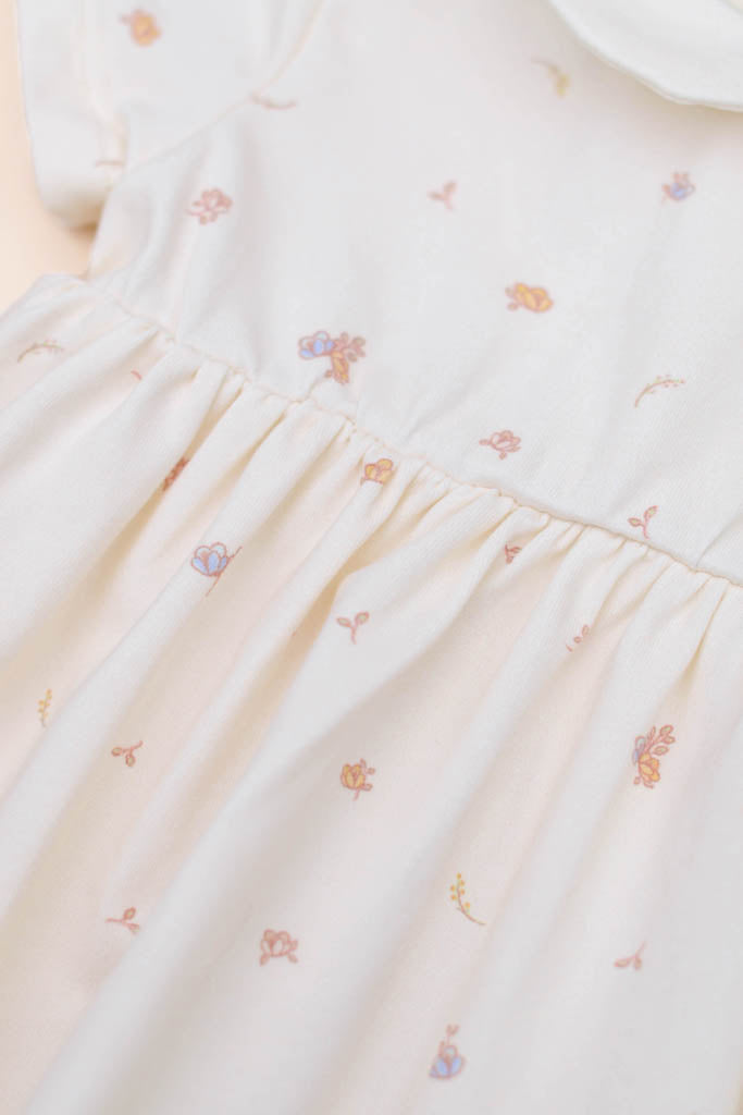 Elly Clara Freesia Dress Cream