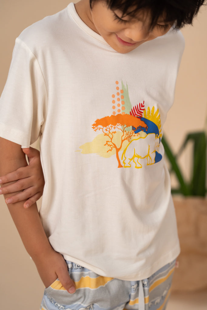 Elly Groovy Rhino T-Shirt