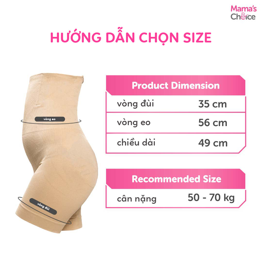 Mama's Choice - Quần short lửng định hình eo dành cho nữ