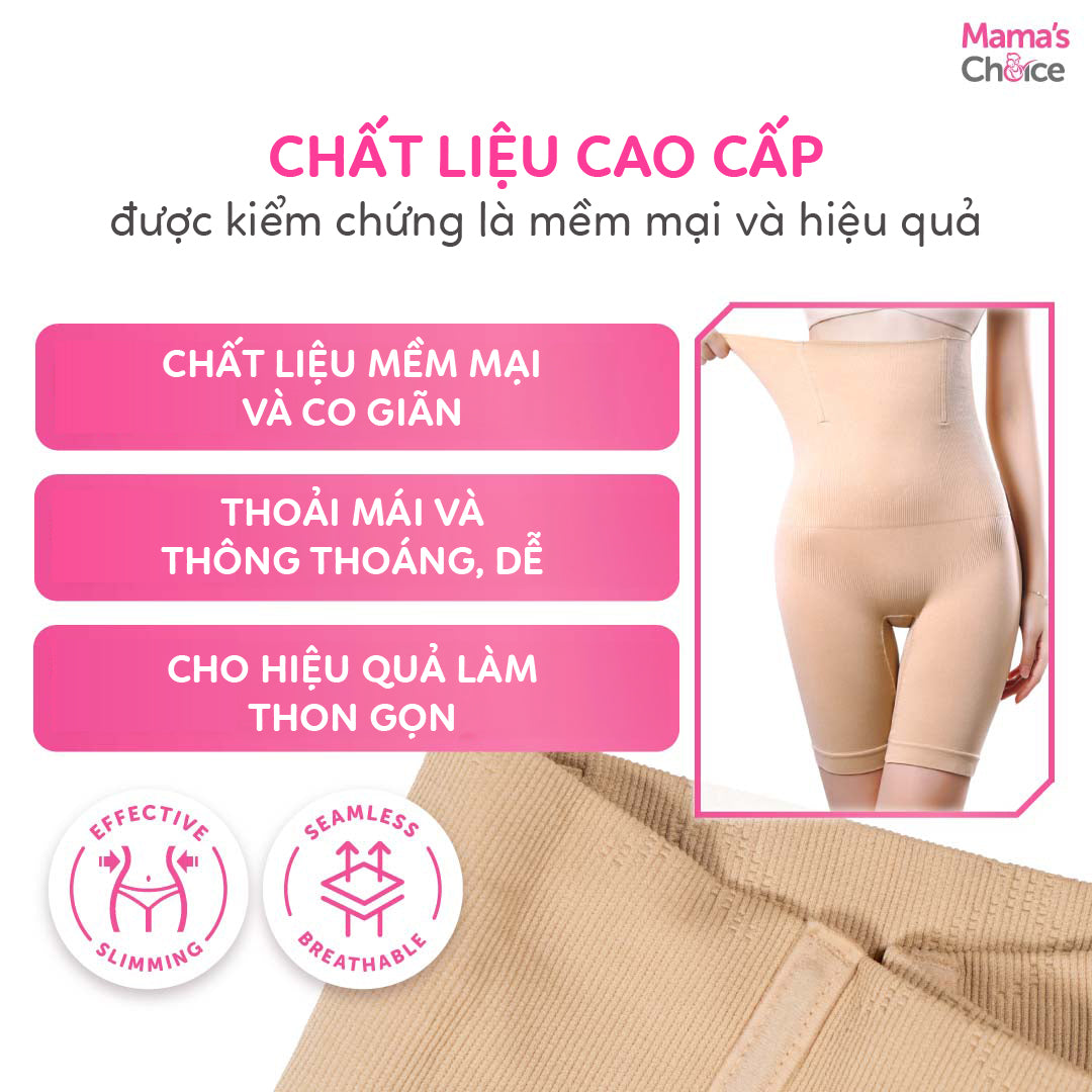 Mama's Choice - Quần short lửng định hình eo dành cho nữ