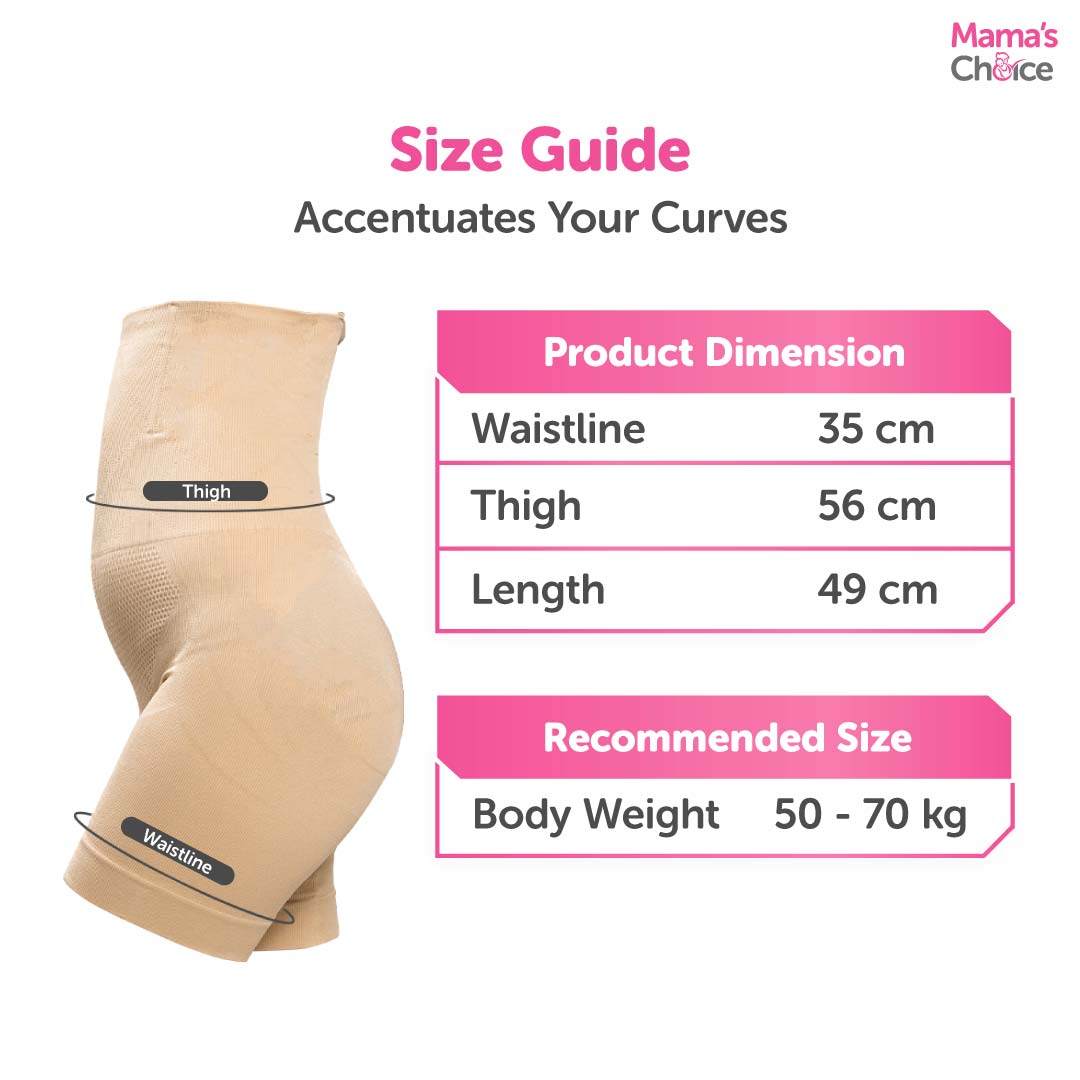 Mama's Choice - Waist shaping shorts for women