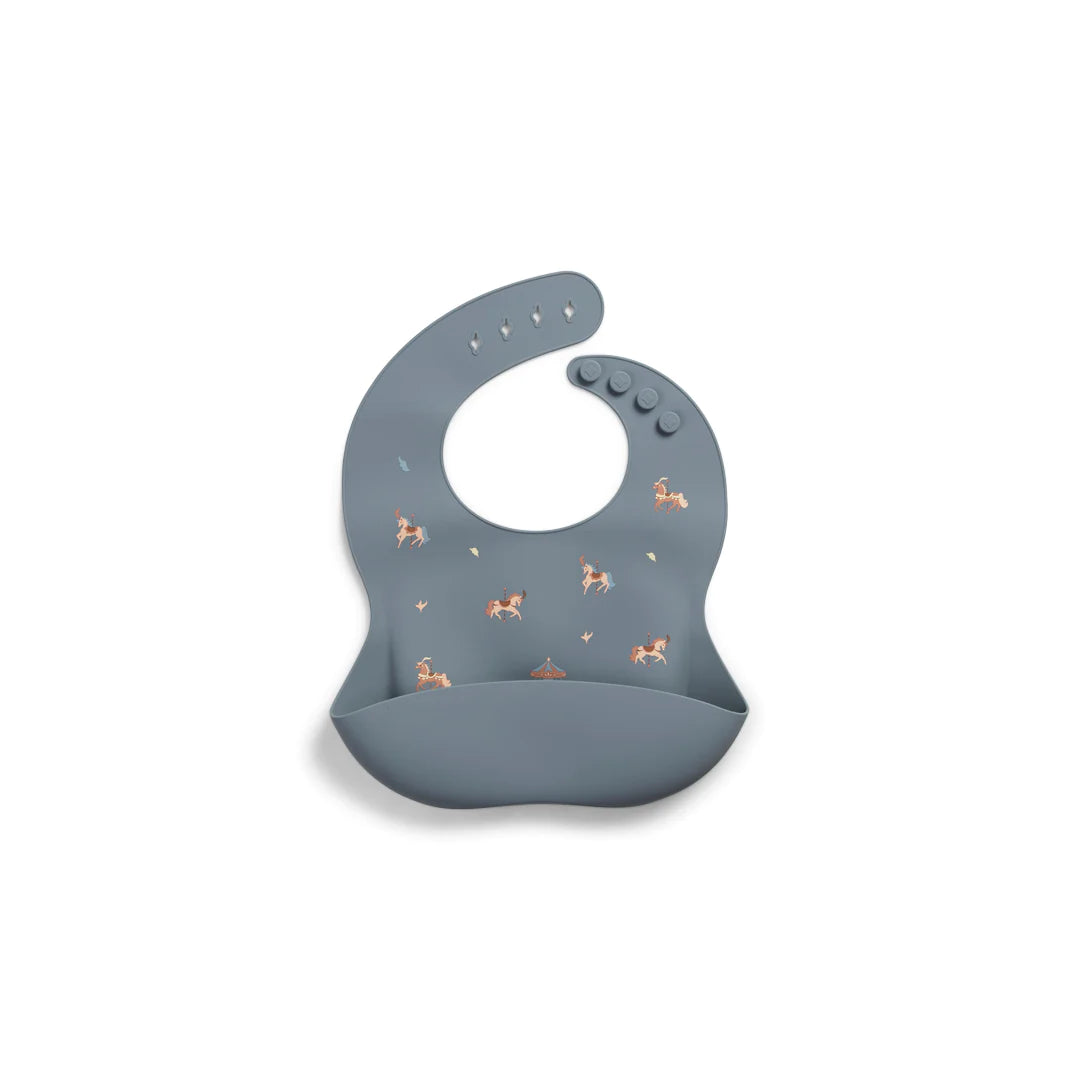 Wooden Horse Silicone Bibs