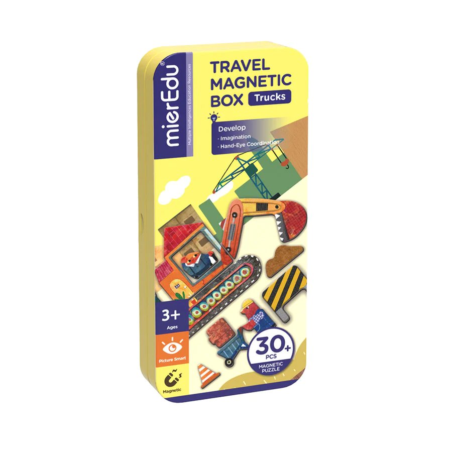 MierEdu Magnetic Puzzle Box - Transportation