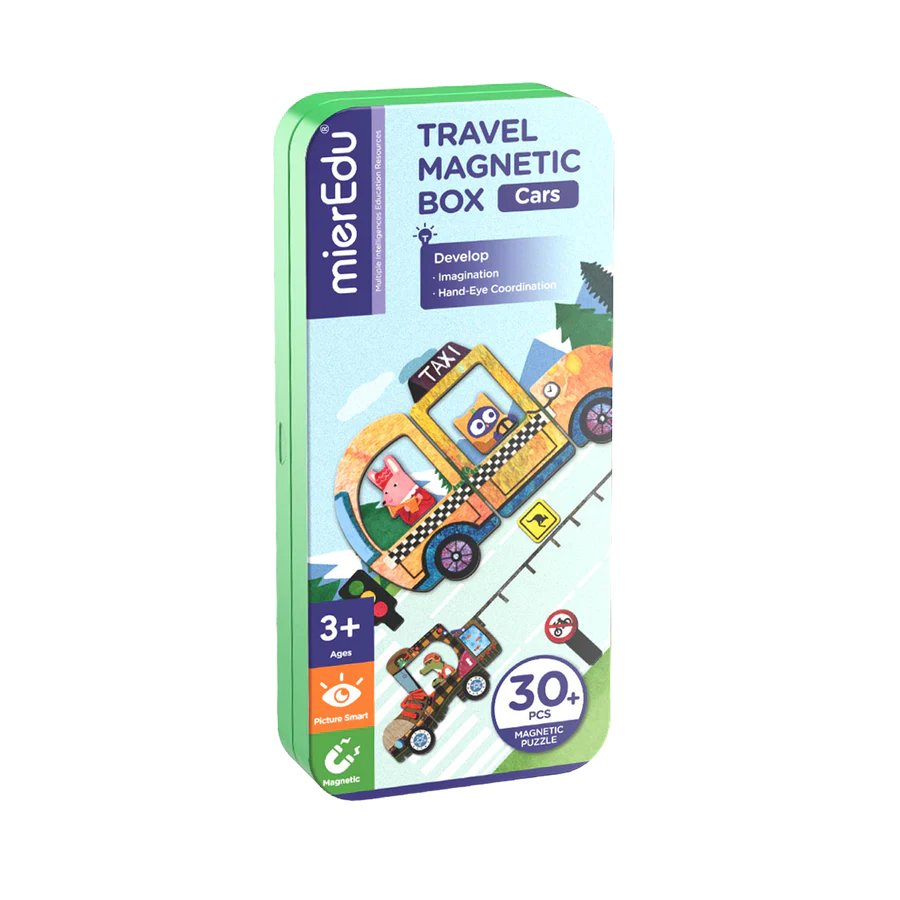 MierEdu Magnetic Puzzle Box - Transportation