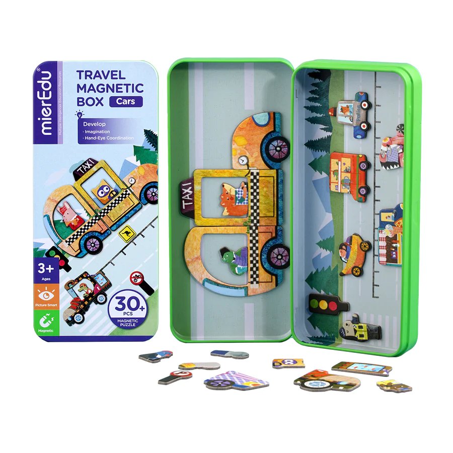 MierEdu Magnetic Puzzle Box - Transportation