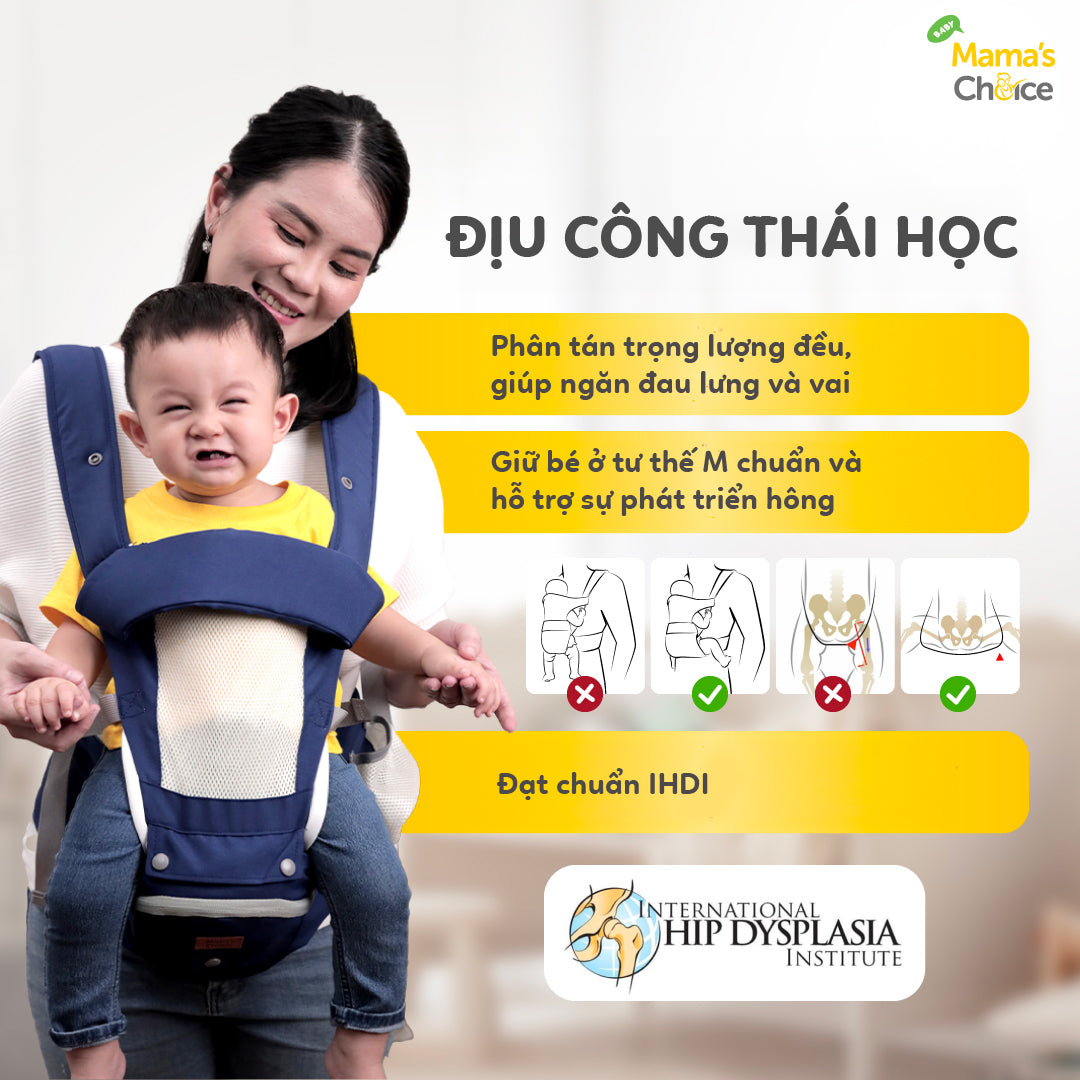 Mama's Choice - Địu em bé Baby Hipseat Carrier