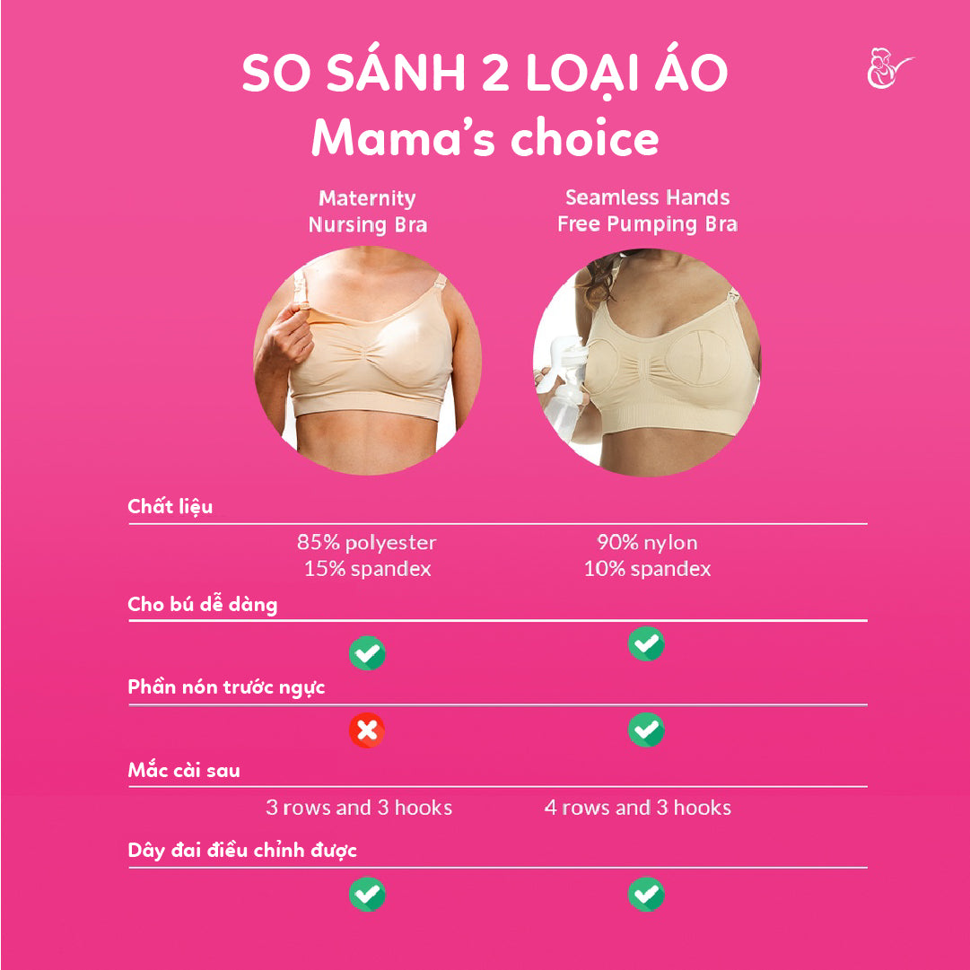 Mama's Choice - Áo lót cho con bú cho mẹ bầu