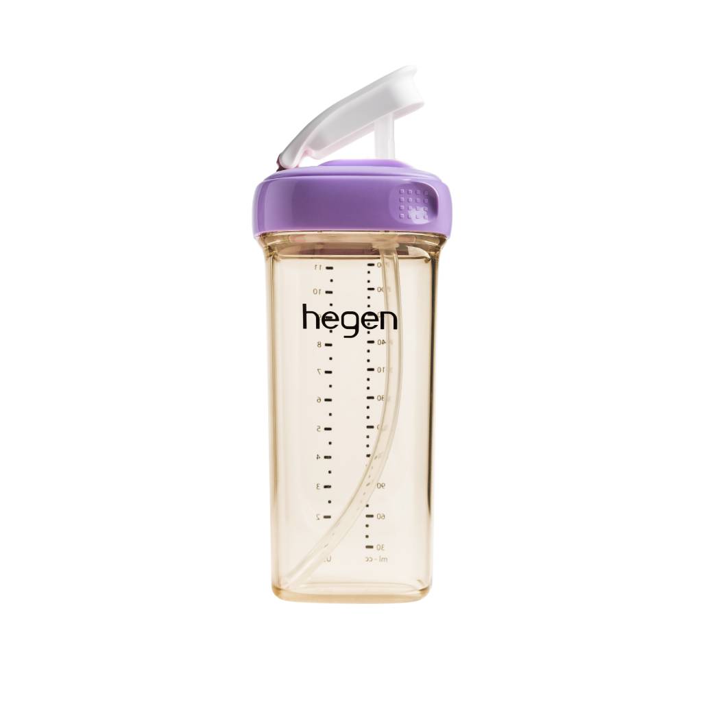 Hegen Straw Cup Ppsu Drinking Bottle 330ml Color