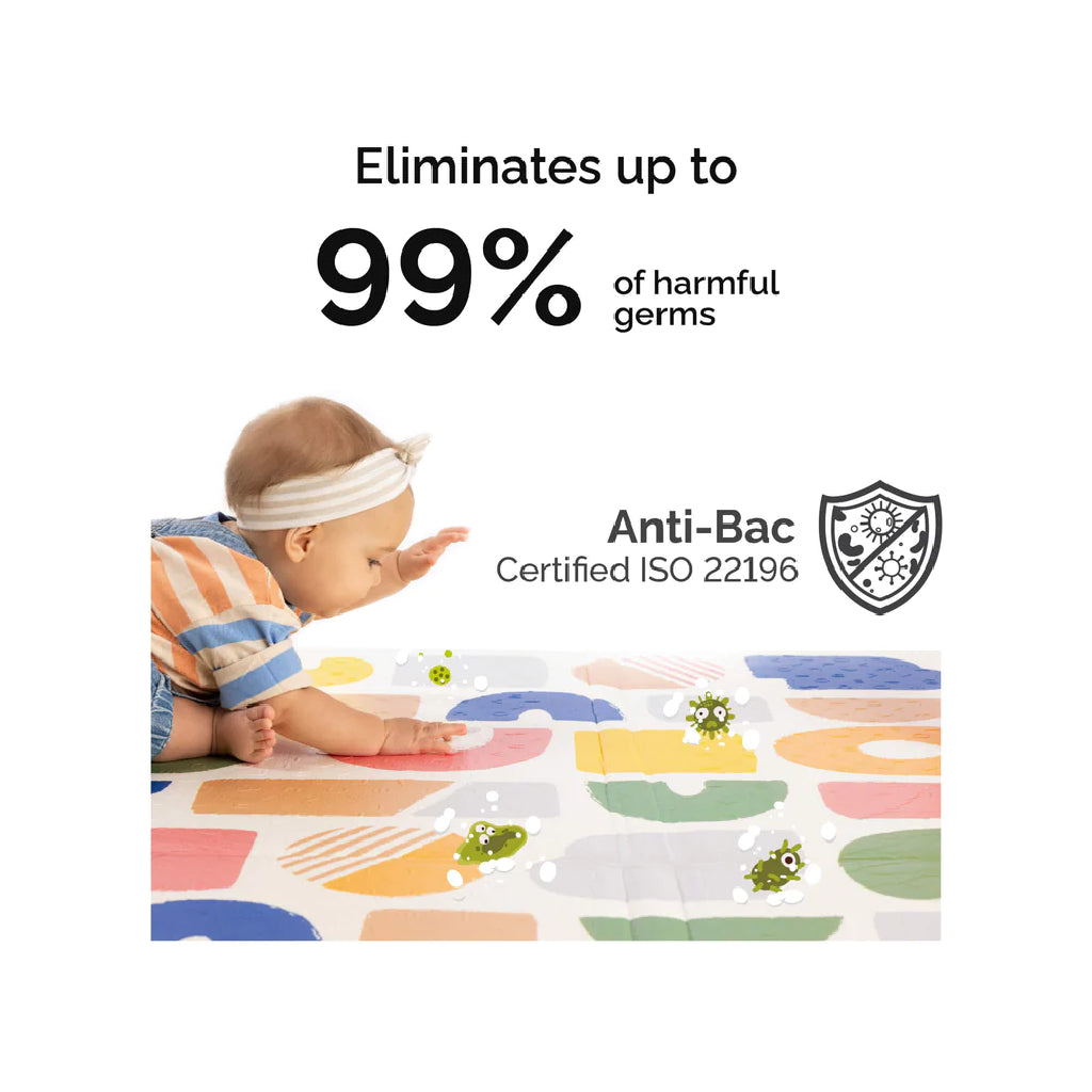 Thảm chơi kháng khuẩn 2 mặt cho bé Oribel Playmat