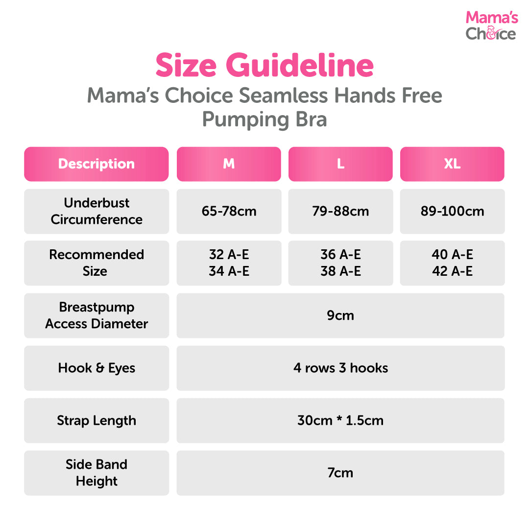 Mama's Choice - Breast pumping support bra for pregnant mothers