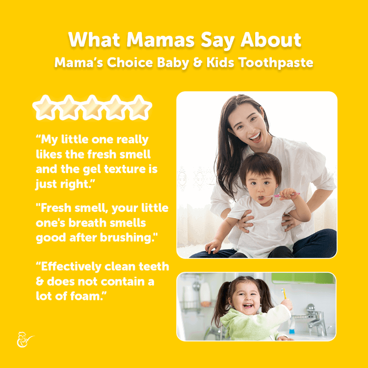 Kem đánh răng cho bé Mama's Choice