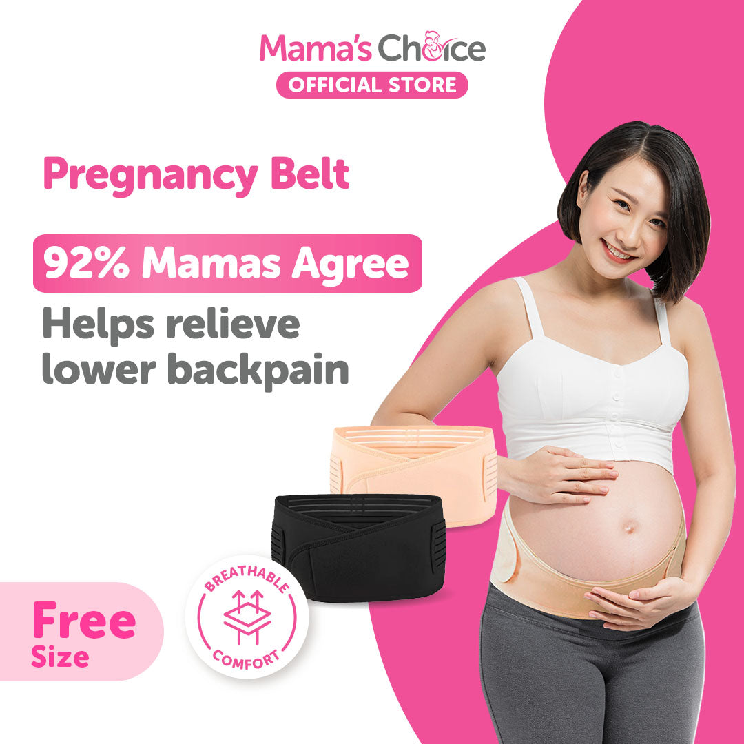 Mama's Choice - Pregnancy belt, black