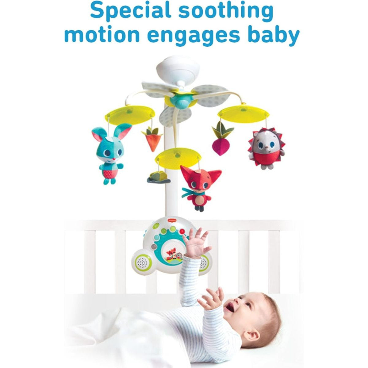 Đồ Chơi Treo Nôi Cũi Tiny Love Soothe 'n' Groove Mobile - Meadow Days