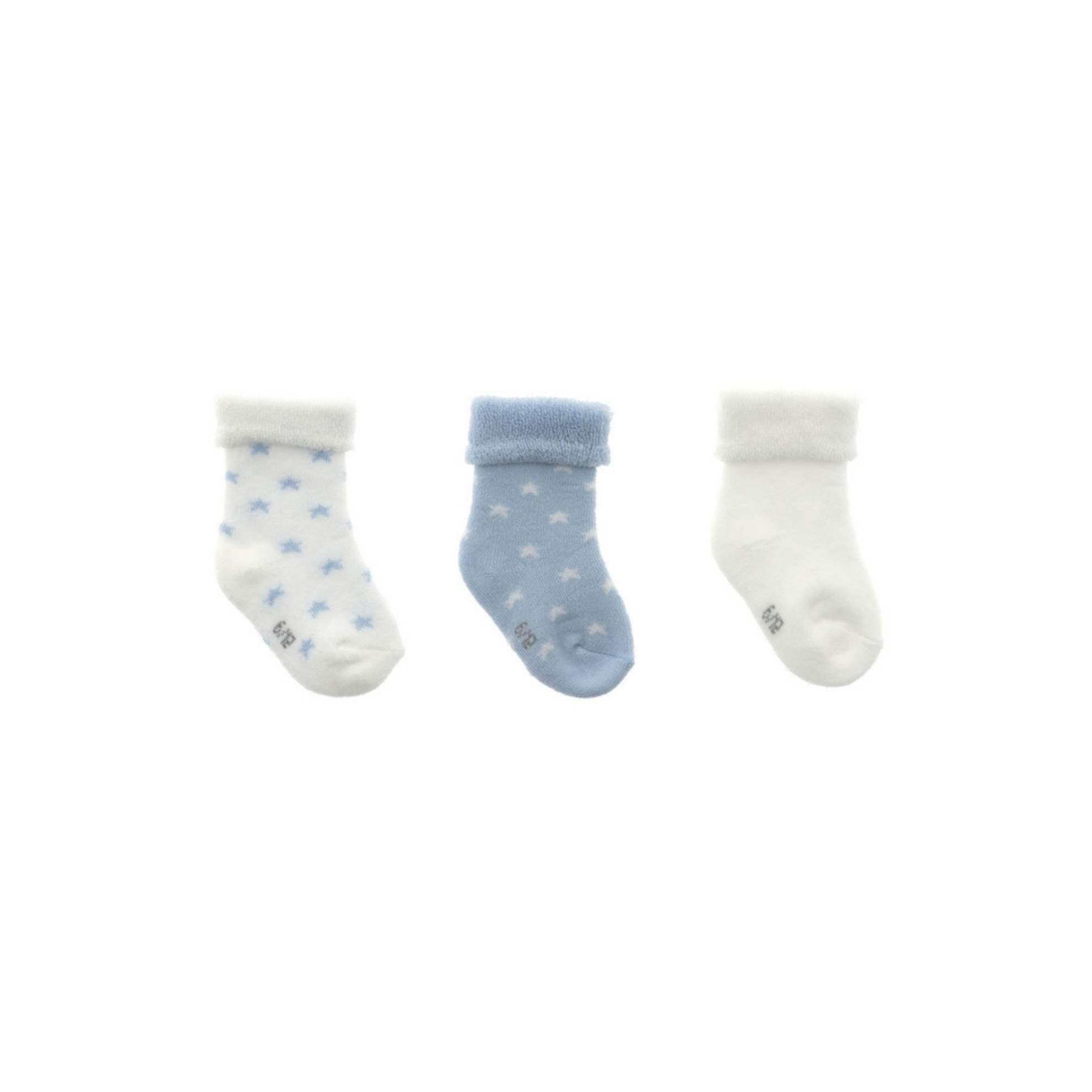 Set of 3 pairs of Cambrass newborn socks