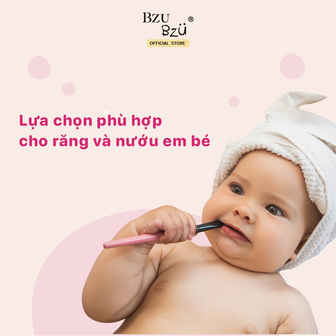 Bzu Bzu Bàn chải đánh răng dành cho trẻ sơ sinh