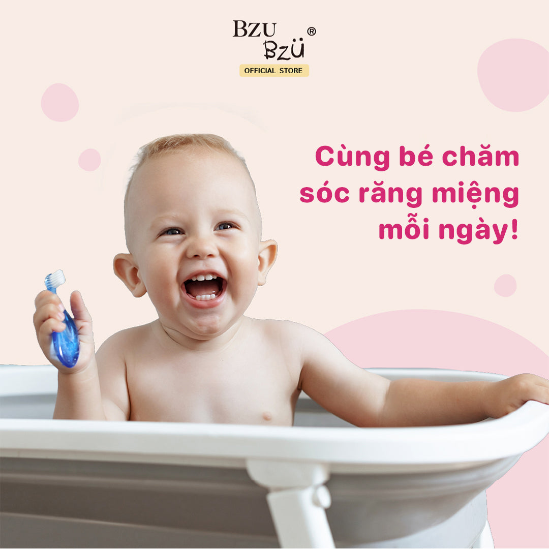 Bzu Bzu Bàn chải đánh răng dành cho trẻ sơ sinh