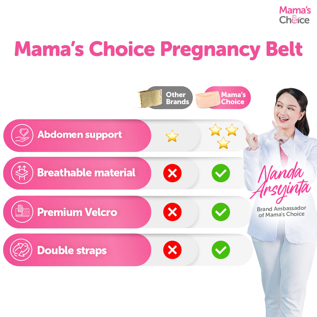 Mama's Choice - Pregnancy belt, black