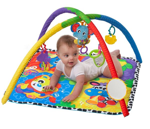 THẢM NẰM CHƠI NHẠC RỪNG PLAYGRO MUSIC IN THE JUNGLE ACTIVITY GYM