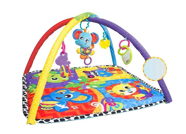 THẢM NẰM CHƠI NHẠC RỪNG PLAYGRO MUSIC IN THE JUNGLE ACTIVITY GYM