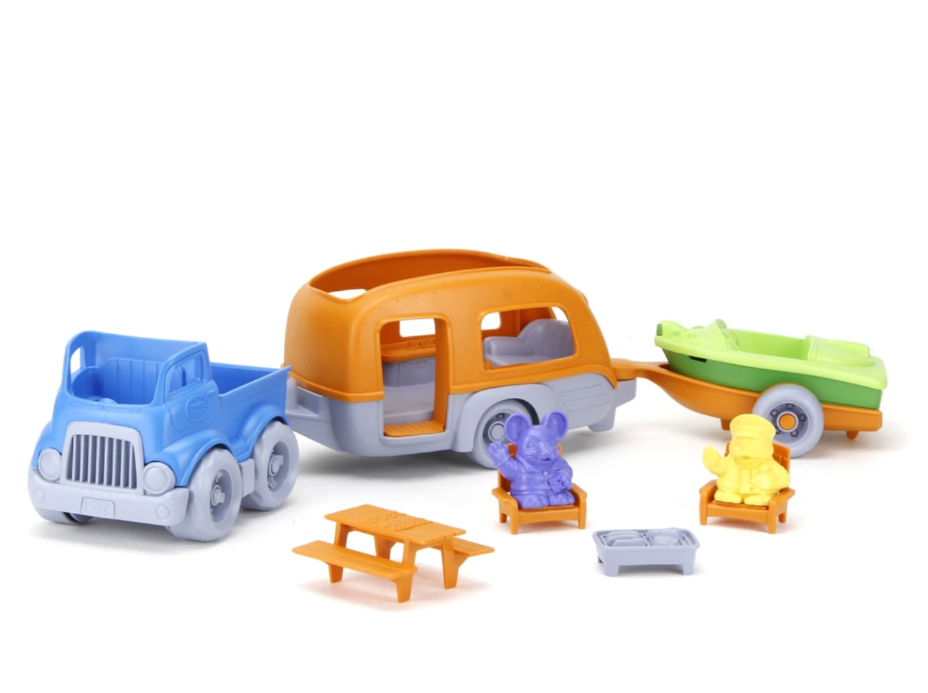 Green Toys camping car set