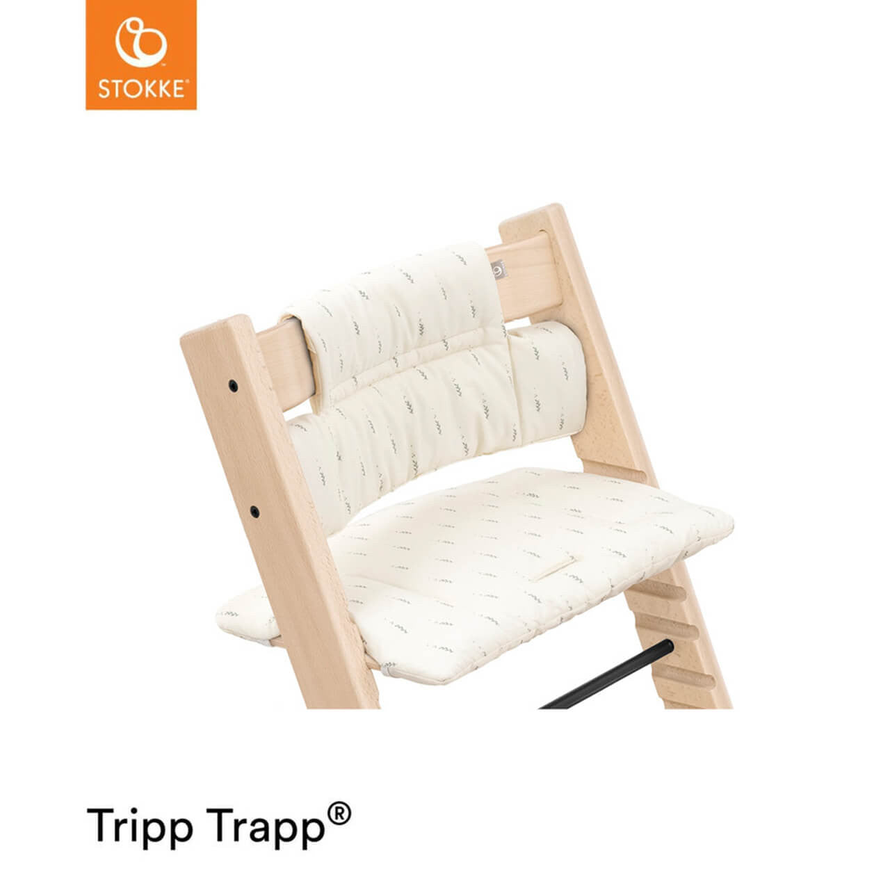 Stokke® Tripp Trapp® Đệm ghế ăn dặm - Đệm ghế cotton hữu cơ [nhiều mẫu]