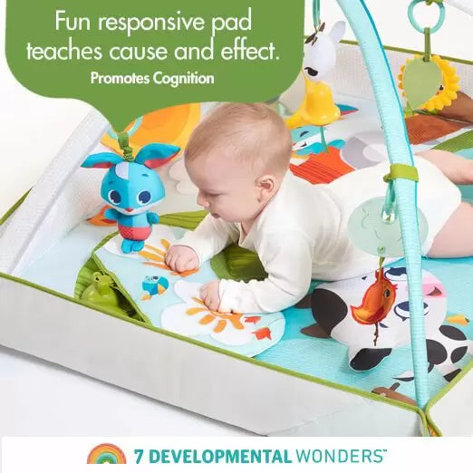 Tiny Love Kick &amp; Play Gymini Farm Playmat