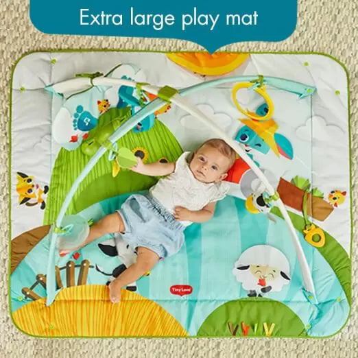 Tiny Love Kick &amp; Play Gymini Farm Playmat