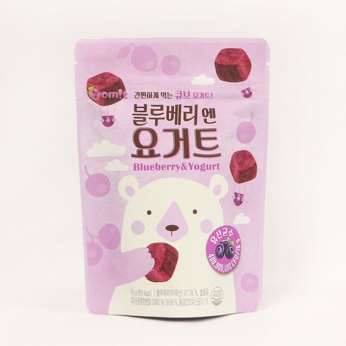 YOMIT freeze-dried yogurt - Blueberry flavor