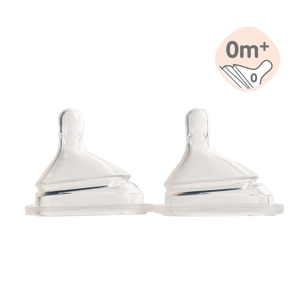 Hegen Size Extract Flow Nipples for Babies Over 0-1 Months (Set of 2)