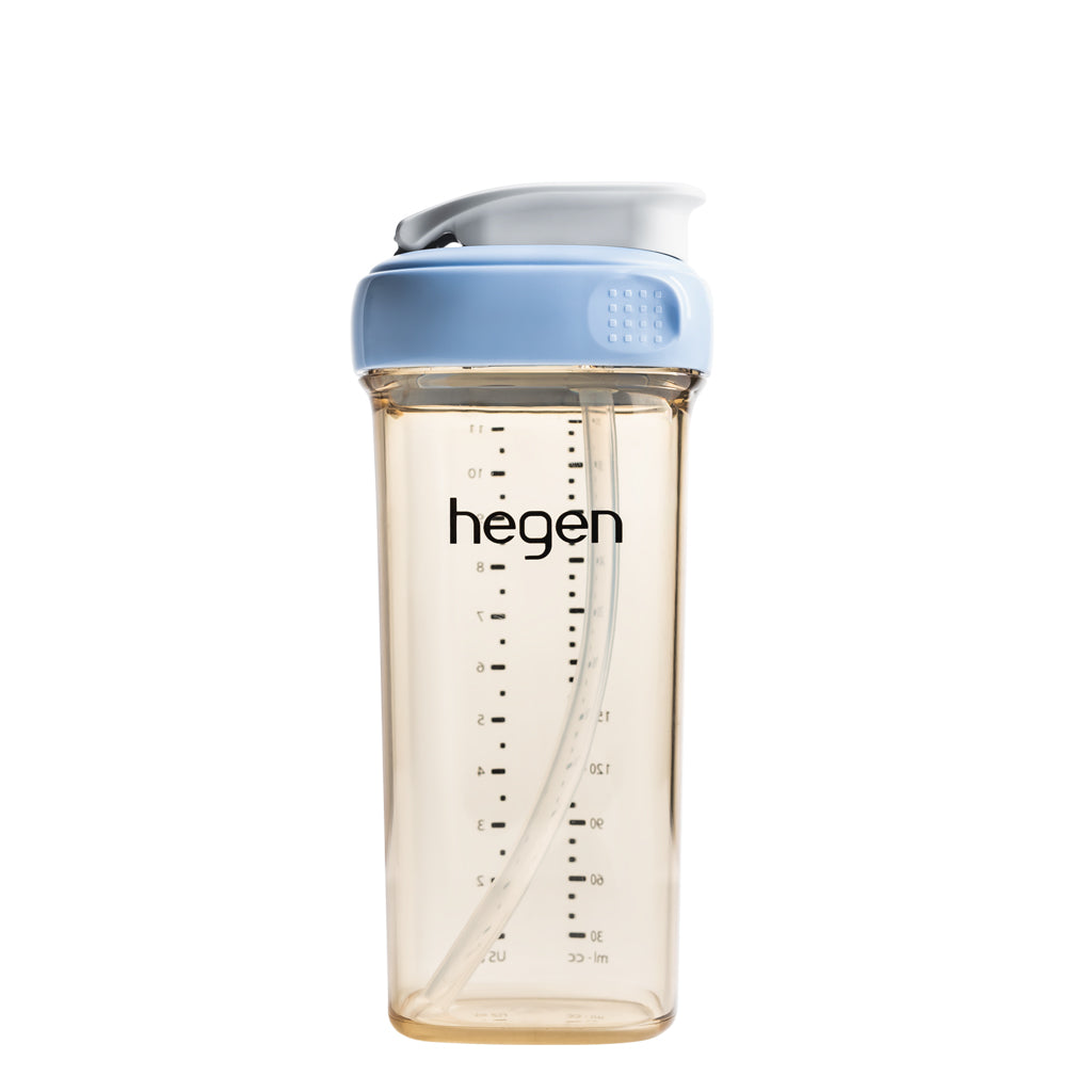 Hegen Straw Cup Ppsu Drinking Bottle 330ml Color