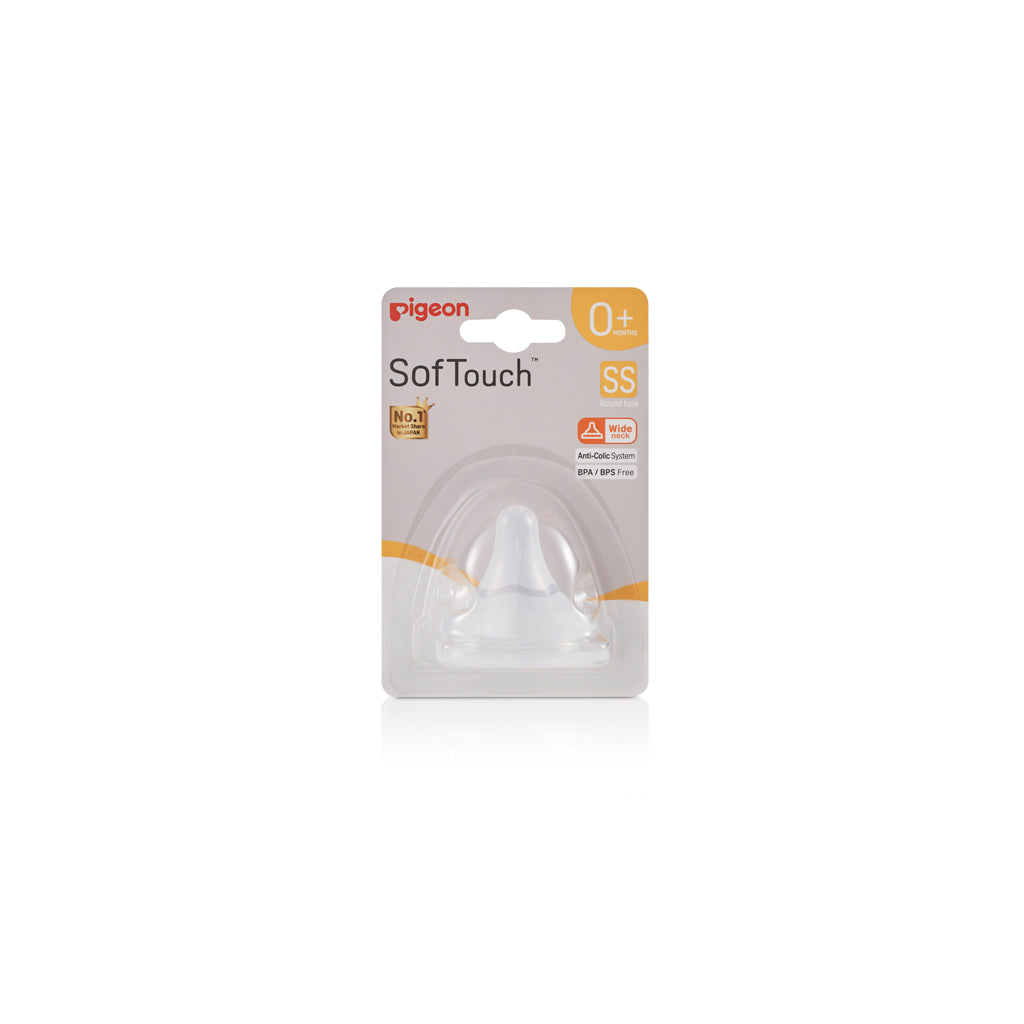 Pigeon SofTouch 3 nipple blister pack