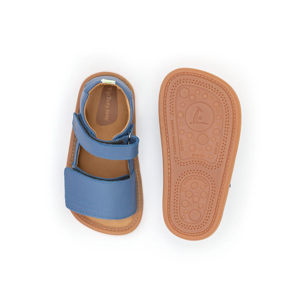 Tip Toey Joey Toddler Sandal Sleeky - Blue Tang